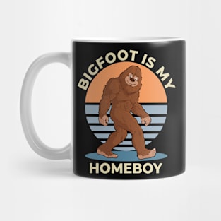 Bigfoot Is My Homeboy Mug